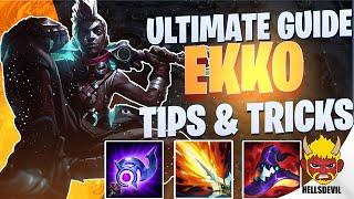 WILD RIFT ULTIMATE EKKO GUIDE | TIPS & TRICKS | Guide & Build