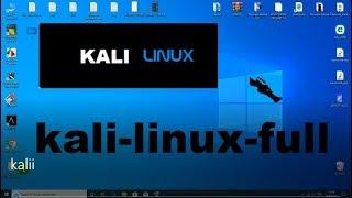 install all Tools kali linux on windows 10 from Microsoft App Store