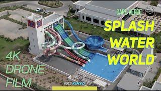 4K DRONE | SPLASH WATER WORLD | SAL, CAPE VERDE