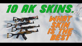 10 incredible skins for the AK in Rust | Which is the best skin?