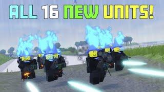 NEW DEATH Soldier +15 MORE UNITS Full Showcase! Noob Army Tycoon