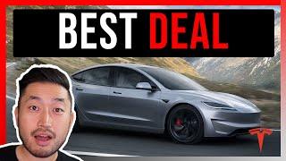 INSANE LOW INTEREST RATE for TESLA MODEL 3 (lease)