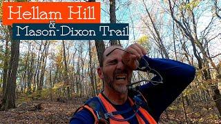 Hiking Hellam Hill via the Mason-Dixon Trail