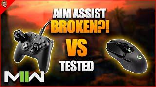 Is the COD Aim Assist broken? We tested it! Mouse vs Controller - Call of Duty MW2