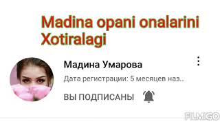 XUMORINGIZ TUTDIKU ONA(madina opani onalarini xotiralariga)