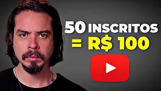 Como SER PAGO para Crescer no YouTube (Sério)