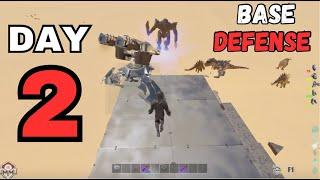 Defending Against ALPHA Tribe And Day2 PvP Clips -Ark Survival Ascended