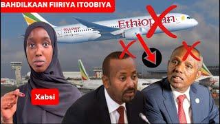 ITOOBIYA OO BAHDIL IYO XARIG ISUGU DARTAY GABADHII ITOOBIAN AIRLINE CEEBTA