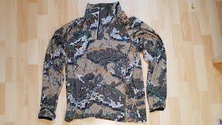 Swedteam Veil Half-Zip M Fleece Sweater With Desolve Veil 410 Camouflage