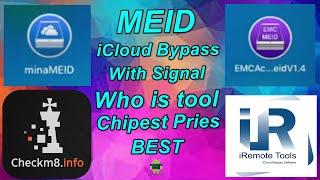 MEID iCloud Bypass With Signal Who is Best & Chipest Prices.