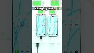  Galaxy S25 Ultra vs Magic 7 Pro Charging Test: Who Charges Faster? 