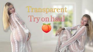 [4K Housewife] Transparent Cleaning Routine 2024 | See-through Cleaning in Dress Try-On Haul