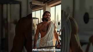 Faith and Fitness with Jesus #jesus #faithdome #christianshorts #growyourfaith #faith #love #god