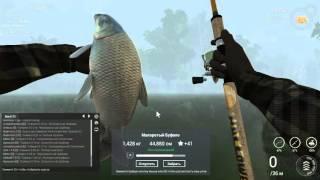 Fishing Planet Малоротый Буфало Техас 0.3.7 | Smallmouth Buffalo Texas | Озеро Лоун Стар 