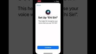 How to activate hey Siri