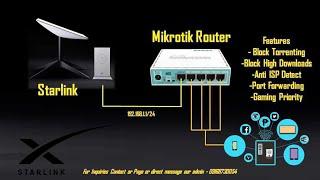 Mikrotik with Starlink Filters 2023 