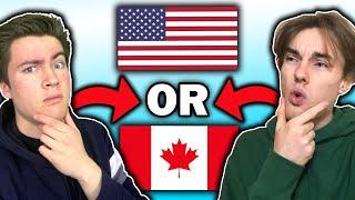 Epic USA vs Canada 50/50 Map (feat. Chicago Geographer)