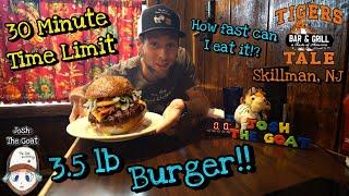 Episode 187: The Tiger's Tale 2lb Burger Challenge | Skillman, NJ