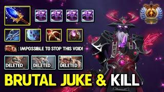 BRUTAL JUKE & KILL MID Void Spirit Aghs Scepter + Octarine Core Build Even Troll Warlord Can't Stop