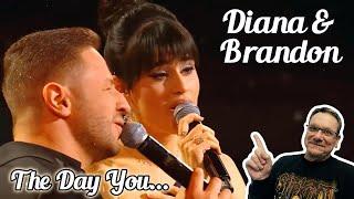 Diana Ankudinova and Brandon Stone | The Day You... | First Time Reaction To. Beautiful duo.