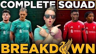 Liverpool's Complete Squad for the 25-26 Season is INSANE 