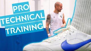 6 Essential Drills For Improving Your Touch | Pro Footballer Vs. Pro Footballer