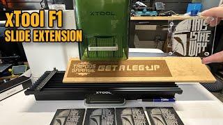 xTOOL F1 SLIDE EXTENSION - How to laser engrave glass!