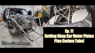 Ep. 11 Shop Car Gets Carbon Tubs and Motor plates!