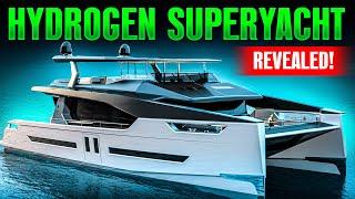 The NEW Electric Superyacht: First Ever to Use Hydrogen Power!