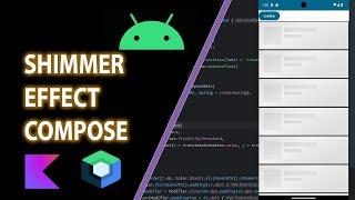 Shimmer Effect Animation - Jetpack Compose