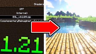 How To Download Shaders For Minecraft 1.21.1! - Install Shaders