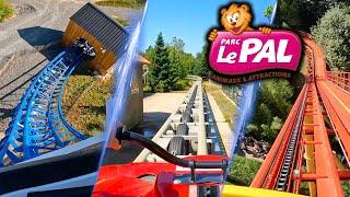 All Roller Coasters at Le PAL  | Onride POV