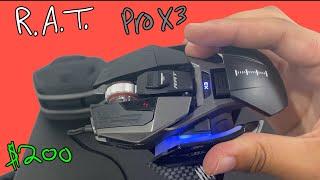 Mad Catz RAT PRO X3 $200 Gaming Mouse (Review, Unboxing, Pros & Cons)