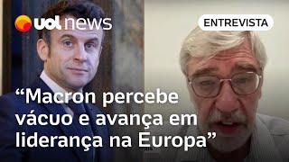 Macron quer ocupar uma liderança europeia que talvez tenha utilidade interna, analisa Trevisan