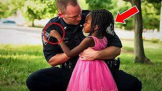 Black Girl Slips a Note Into Cop's Pocket. He Reads 2 Words & His Heart STOPS!