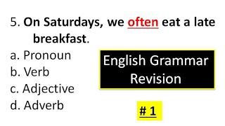 English Grammar | Parts Of Speech | English Grammar Revision | English Point