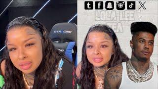 Chrisean on Twitch talking to Blueface! He wants her to stay inside! 06.17.2025