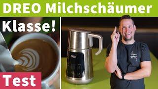 Milch Schäumen der Zukunft? - DREO BaristaMaker Milchschäumer