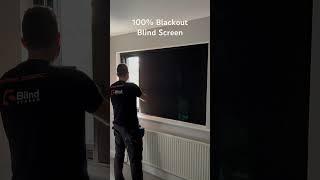 Blind Screen 100% thermal blackout #shorts #blindscreen #sleep