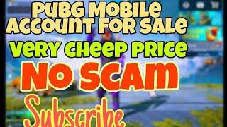 Pubg Mobile Account for sale in very cheap price |••• Price is in Description