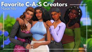 My Favorite CAS CC Creators(Maxis Mix) & Tips! | With Links |