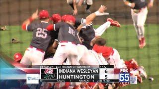 Indiana Wesleyan tops Huntington in extras to claim Crossroads League title