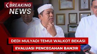 BREAKING NEWS - Gubernur Jabar Dedi Mulyadi Temui Walkot & Bupati Bekasi, Evaluasi Pencegahan Banjir