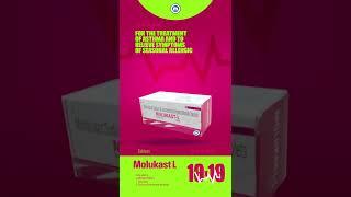 Molukast-L Tablets for treatment of Asthma & to Relieve Symptoms of Seasonal Allergies
