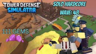 Hardcore Mode Strat for beginners | Roblox TDS