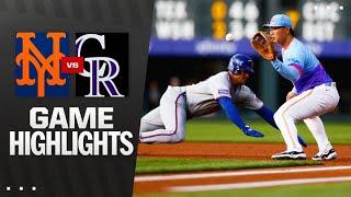 Mets vs. Rockies Game Highlights (6/6/25) | MLB Highlights
