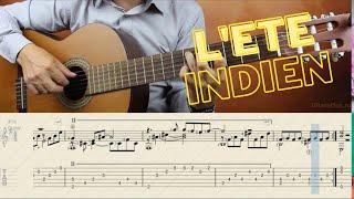 L'ete Indien - Tabulature | from Joe Dassin's The Best | Бабье лето | Гитара | Табулатура | Ноты