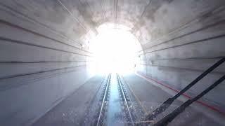 Train cab view from Jerusalem to Herzliya