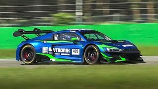 2022 Audi R8 LMS GT3 Evo II: Accelerations, Fly Bys, Downshifts & 5.2L V10 Sound!