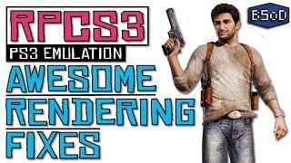 RPCS3 - Awesome New Rendering Fixes | Uncharted Performance Tested